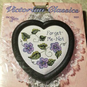 Sealed  Cross stitch  Forget me not